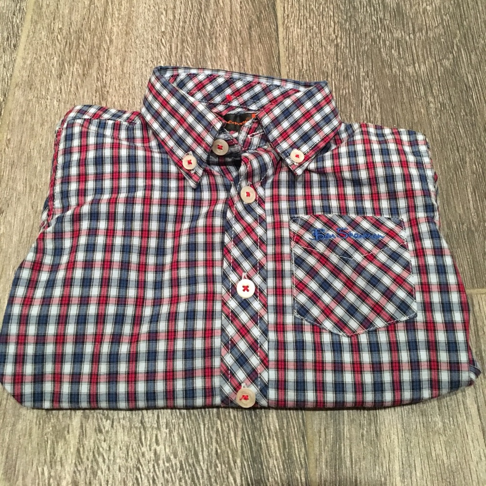 Ben Sherman EUC long sleeve button down. Age 1/2
